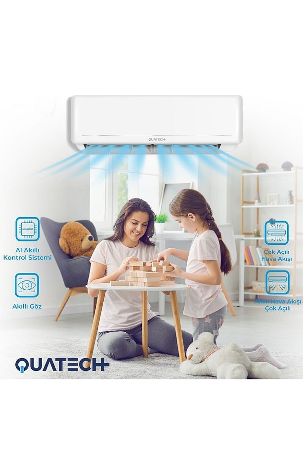 9.000 Btu/h A++ Enerji Sınıfı R32 Duvar Tipi Inverter Klima - 1