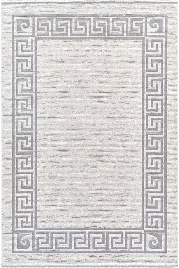 Monet Mt24b Gri Modern Desen Halı - 1