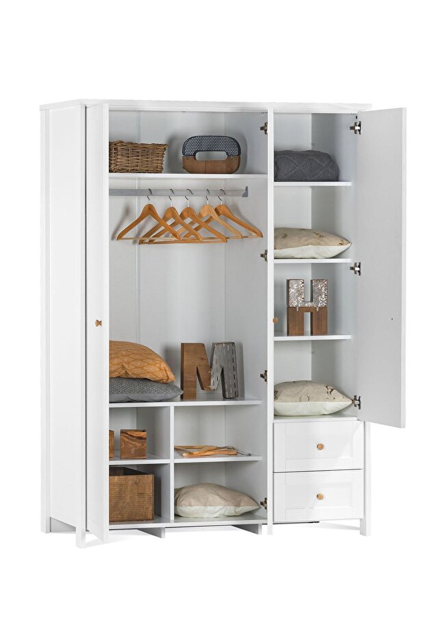 Oslo 3 Kapaklı Dolap - 2