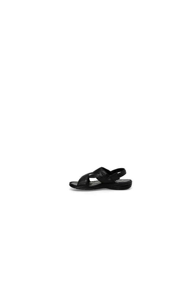 POLARİS 4M 160318.M 4FX,ERKEK DERİ SANDALET (YAZ 24) - 3