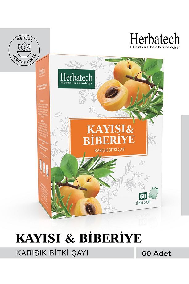 Kayısı Biberiye Çayı 60 X 1.5gr Süzen Poşet - 1