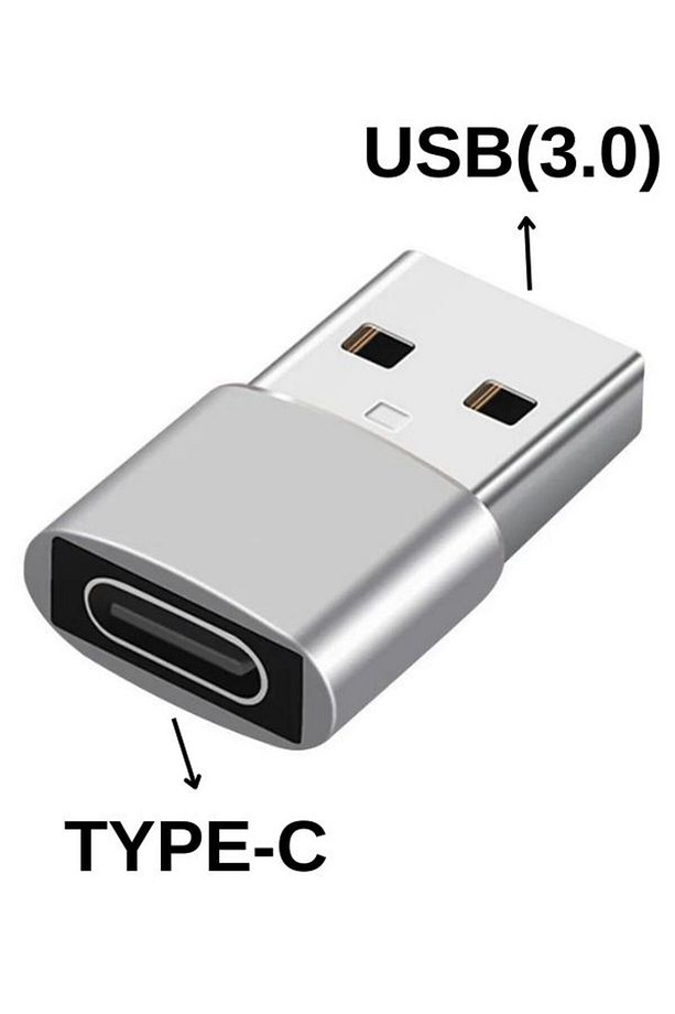 Usb (3.0) To Type-c Dönüştürücü (Usb'yi Type-c'ye Çevirici) Yüksek Hızlı - 1