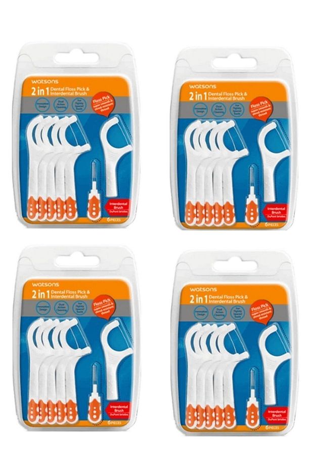 Diş Ipi Ara Yüz Fırçası 6 Lı X 4 Adet - 1