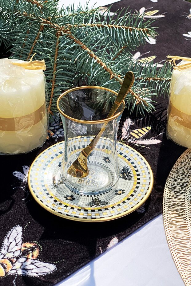 Bee Serisi Çay Seti - 2