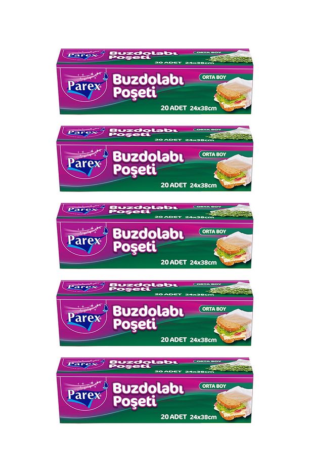 Buzdolabı Poşeti Orta Boy X 5 Adet - 1