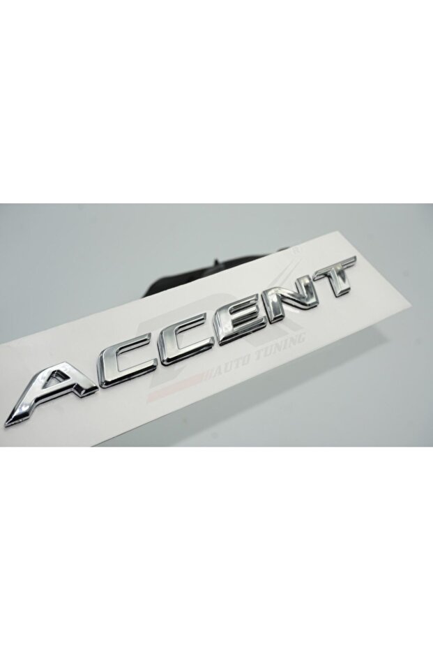 Dk Tuning Hyundai Accent Luggage Abs 3m 3d Lettering Logo Emblem