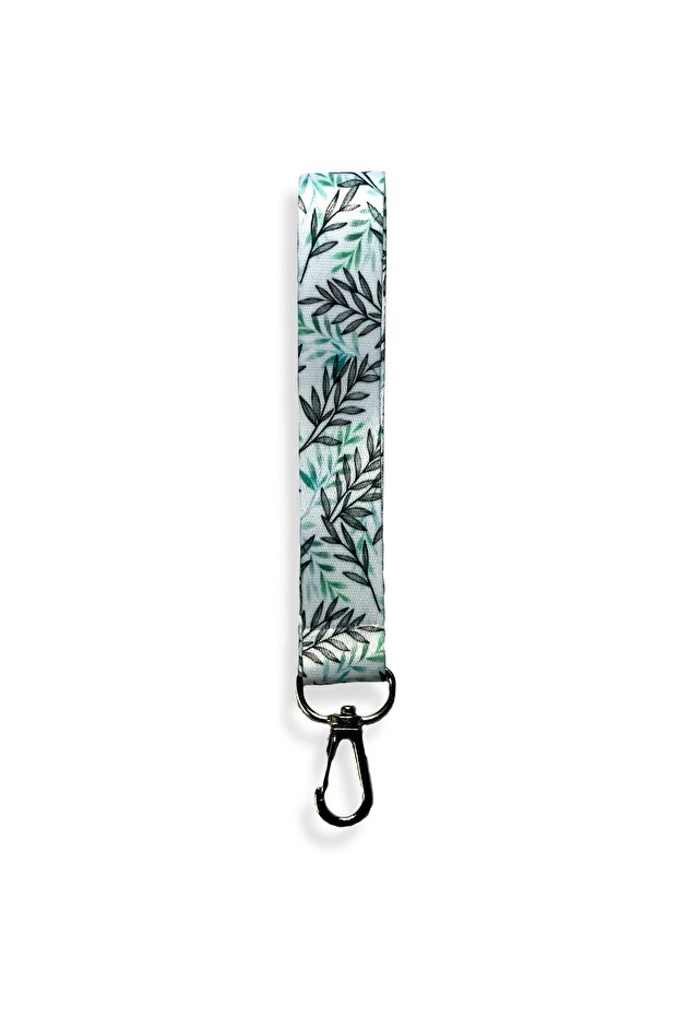 Thin Leaf Keychain And Bag Accessory - 1