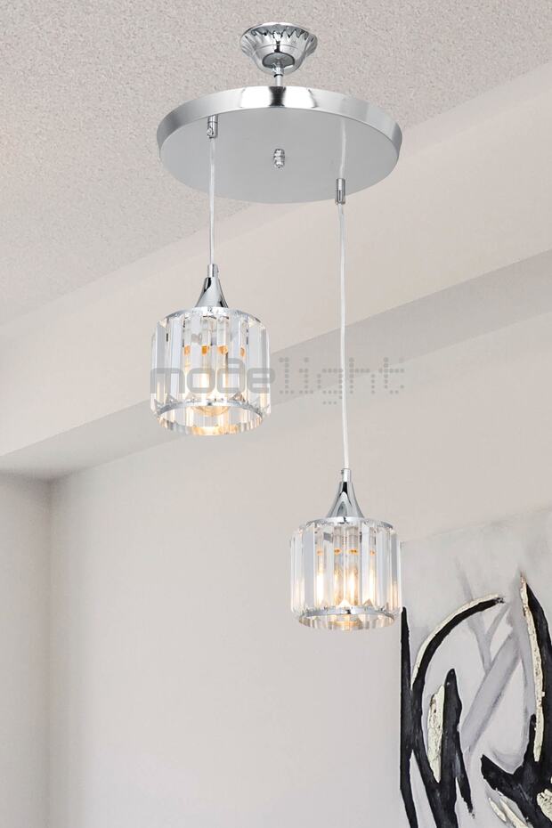 Aytaç Ikili Çember Avize Krom - 1