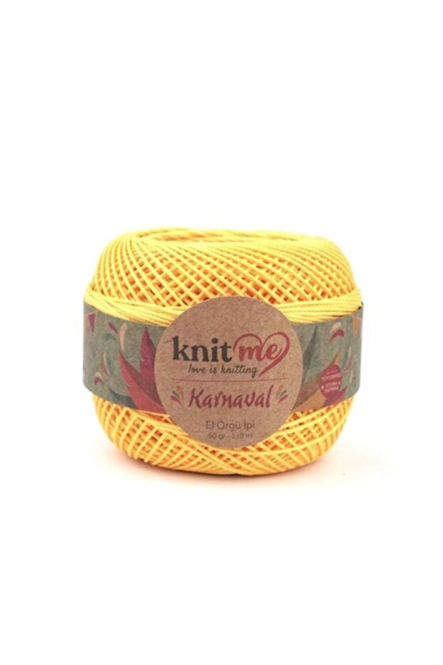 سلسلة محبوكة يدوية من كرنفال Knit Me // 50GR // 6487
