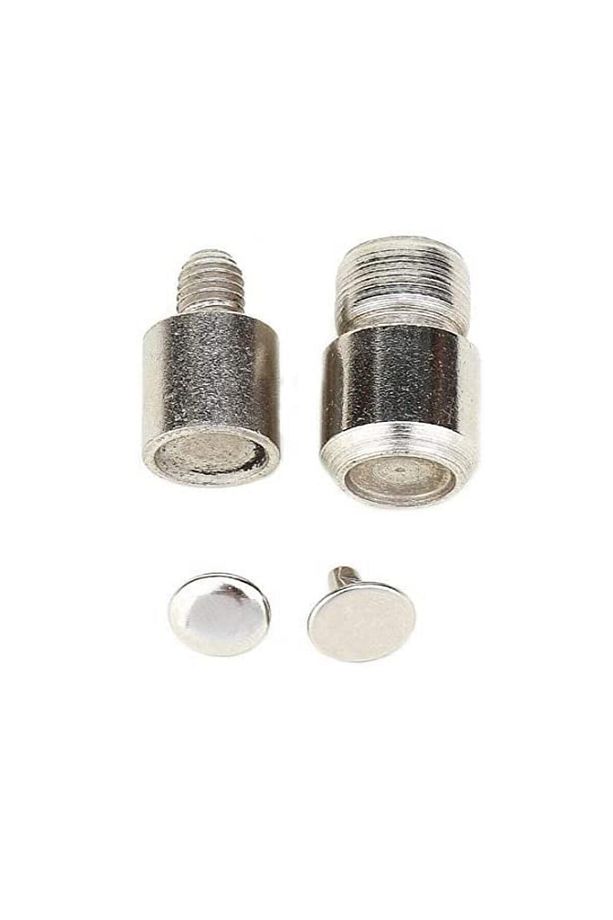 5 Çeşit Kalıplı Rivet / Perçin Tulumba Pres Seti ( 4 Rivet Kalıbı Ve 1 Delme Kalıbı ) Kırmızı - 3