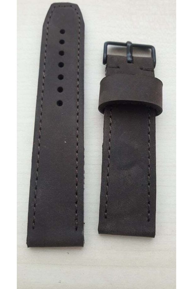 Fossil Ffs5251-fs4656-ffs4656ıe Model Uyumlu K. Kahve Crayz Deri,22 Mm X22 mm - 1