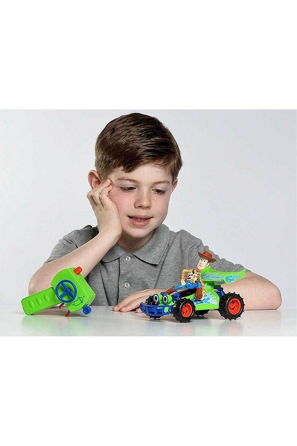 Simba Dıckıe Rc Toy Story Buggy Wıth Woody 203154001 - 4