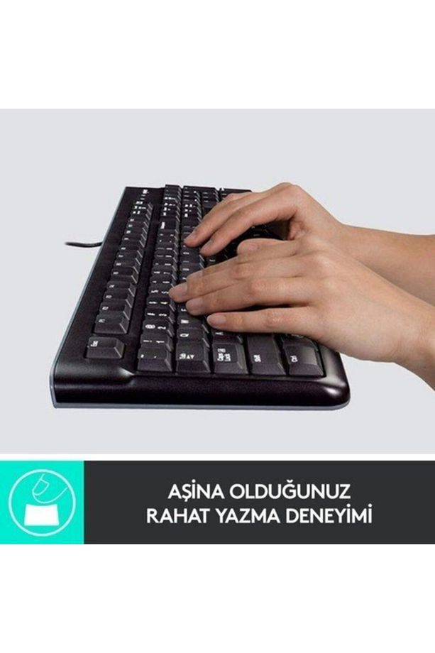 Logıtech K120 Klavye Q Tr Sıyah - 2