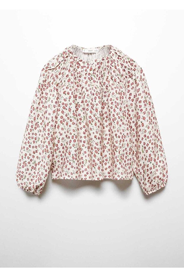 Bluse mit Blumenmuster - 3