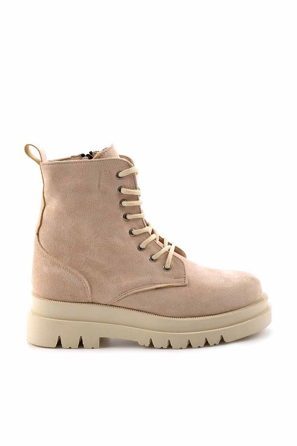 Bej Süet Kadın Bot & Bootie K02669070302 - 2