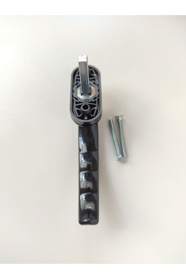 Pvc Pimapen Pencere Kolu Balkon Sürme Kapı Kolu Siyah 5 Adet - 2