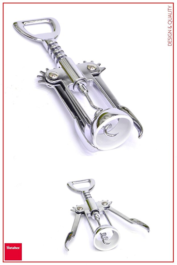 Kanatlı Krom Tirbüşon - 1