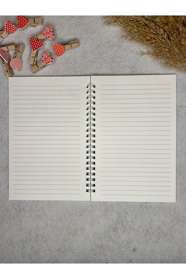 Spiralli Okul Defteri 13,5x20 cm 40 Yaprak 4'lü Set - Çizgili Defter - 7