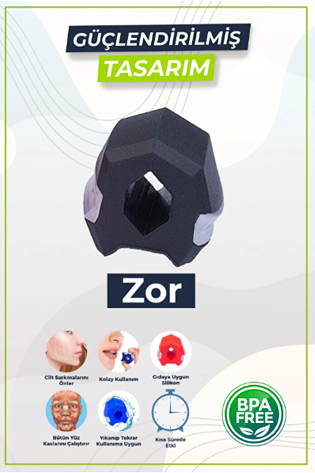 Siyah Çene Egzersiz Aleti - 2