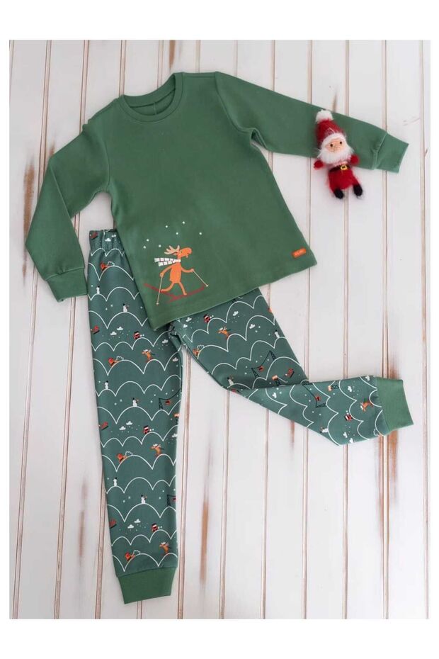 طقم بيجامة غزال - 1