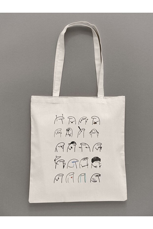 Striped Humor Cloth Bag