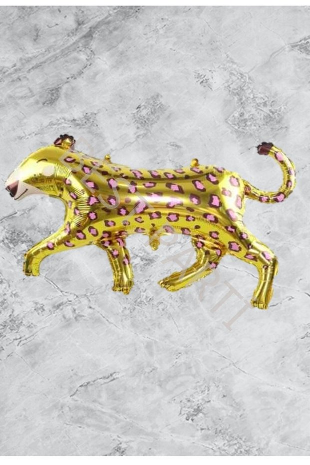 Best Leopard Foil Balloon Gold Color 118X79 cm