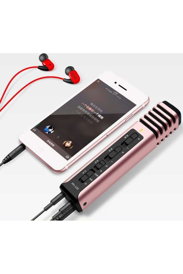Ph-120 Android-ios Telefon Ve Tablet Için Condenser Şarjlı Mikrofon - 3