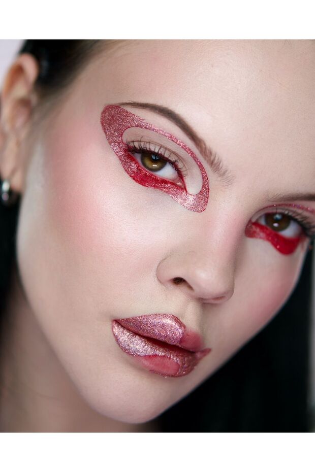 Simli Likit Eyeliner | Dazzling Liner - Sparkling Wine - 3