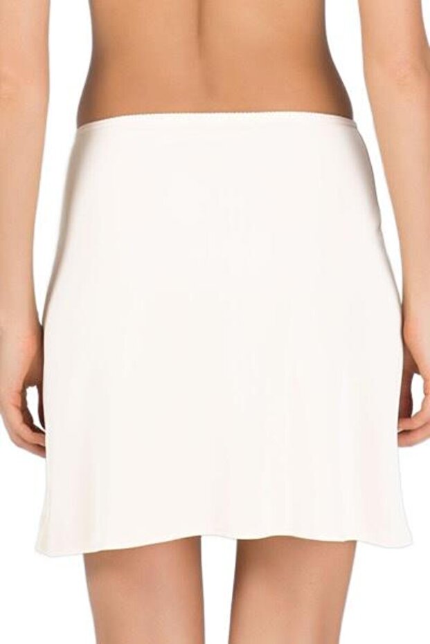 Basic Beyaz Mini Jüpon - 3