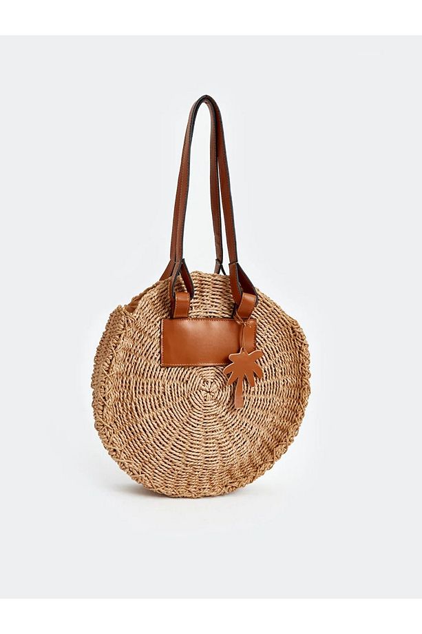 LCW ACCESSORIES Kadın Hasır Omuz Çantası - 3