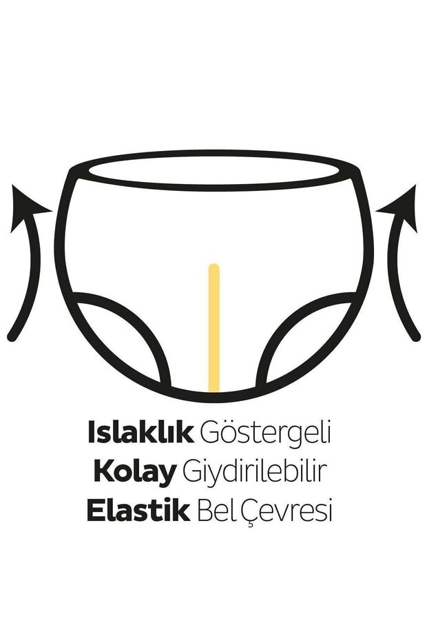 Natural 2'li Ekonomik Fırsat Paketi Külot Bez 4 Numara Maxi 164 Adet - 3