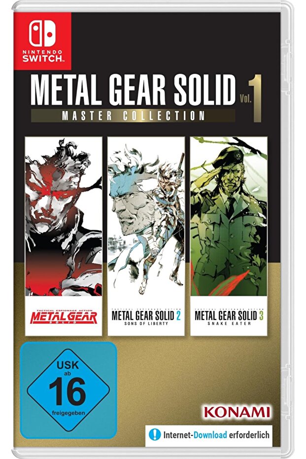Metal Gear Solid Master Collection Vol1 Switch oyun - 1