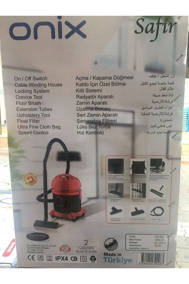 ONİX KOVALI ELKTRİKLİ SÜPÜRGE - 3