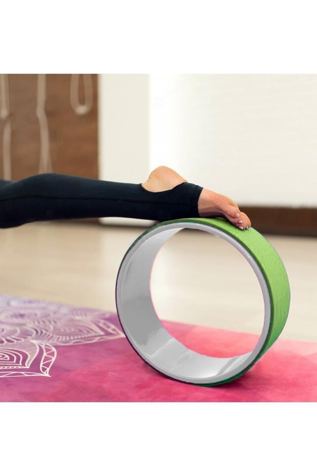Elite Plus Pilates And Yoga Wheel Balance Non-Slip Yoga Circle Pilates Wheel And Ring