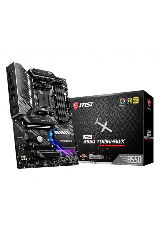 Mag B550 Tomahawk Amd B550 Soket Am4 Ddr4 5100(OC) M.2 Anakart - 1