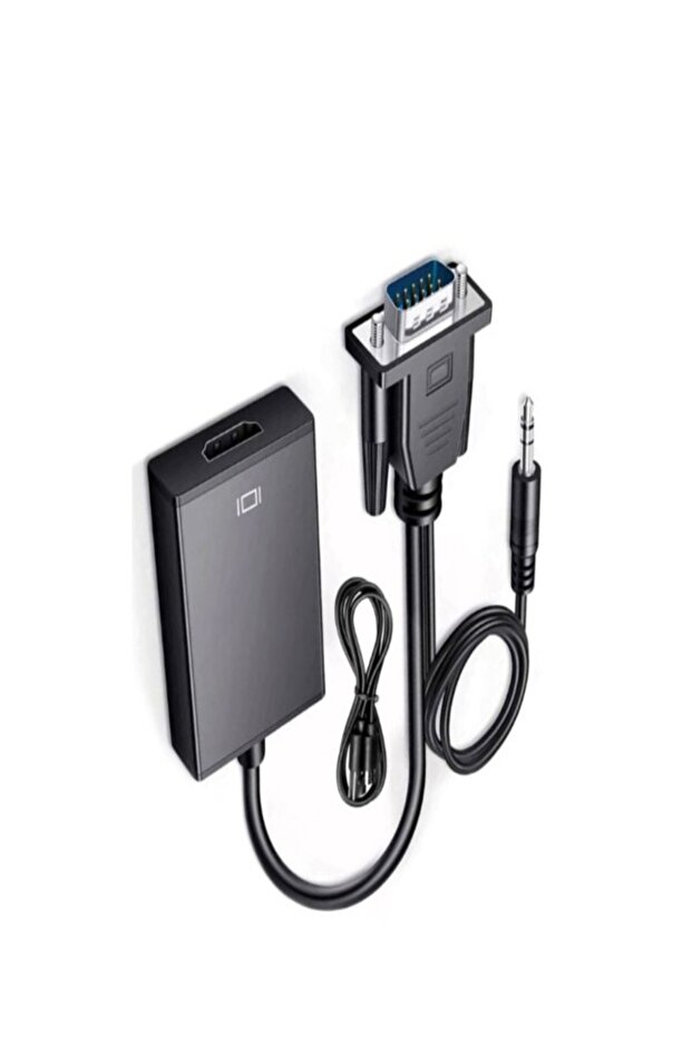 KX1021C VGA+USB to HDMI Converter Cable with Audio - 2