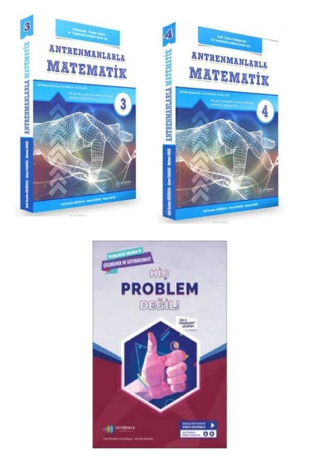 Antremanlarla Matematik 3-4-hiç Problem Değil Soru Seti - 1