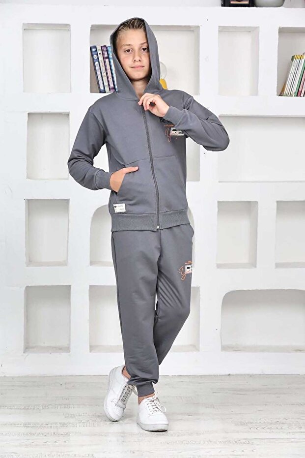 Zippered Hooded School Suits
