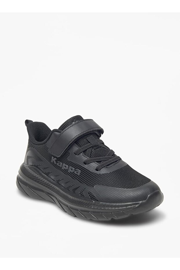 Boys Textured Walking Shoes with Hook and Loop Closure