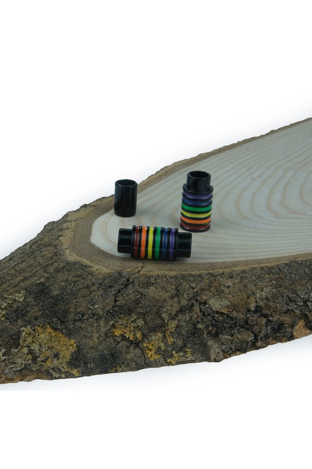 Colorful Patterned Black Metal Magnetic Clip for Necklace and Bracelet