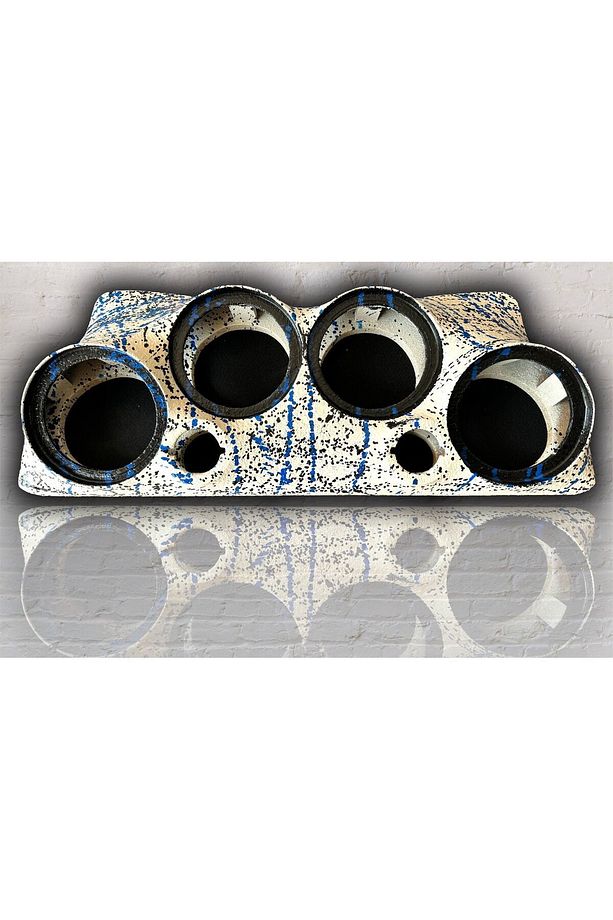 Özel Boyalı Beyaz Clio 4 HB Midrange Pandizot (4x20cm + 2x10cm) - 1