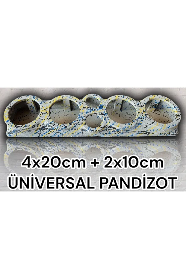 Özel Boyalı Gri Üniversal Pandizot (4X20CM 2X10) Midrange Uyumlu - 1
