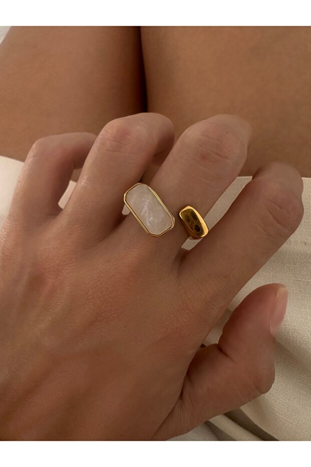 Çelik Sedefli Yüzük - 1