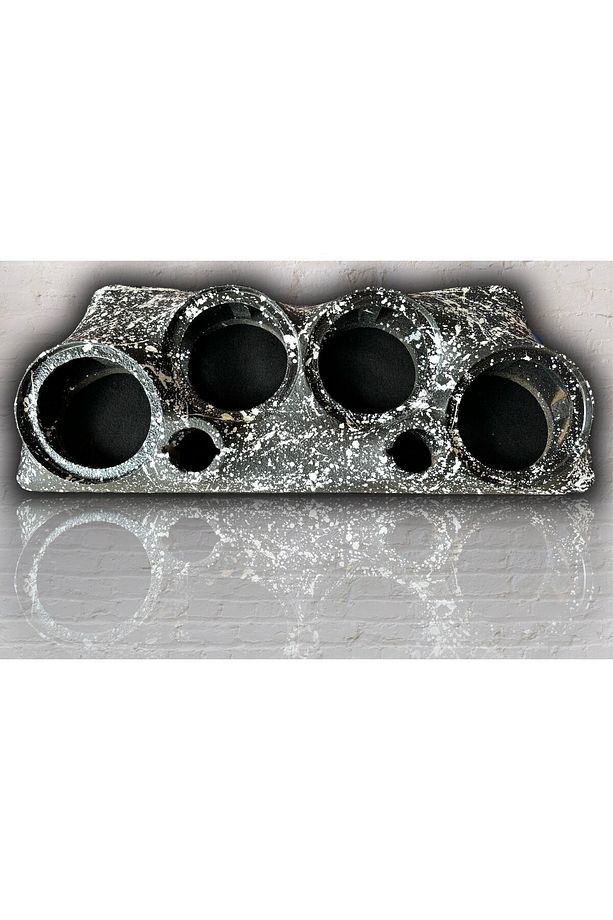Özel Boyalı Siyah Clio 4 HB Midrange Pandizot (4x20cm + 2x10cm) - 1