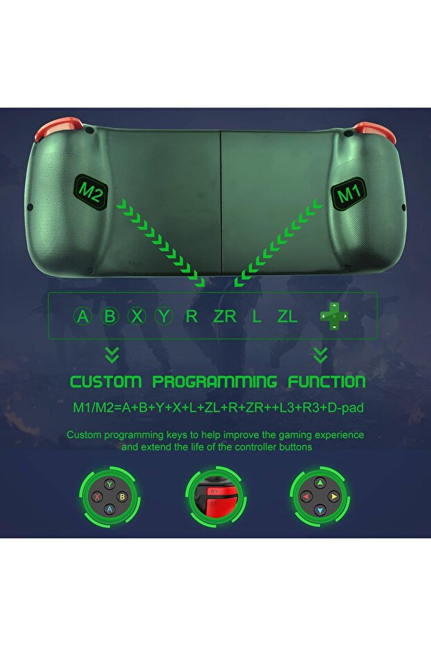 وحدة تحكم ألعاب الهاتف المحمول D3 - وحدة تحكم مقبض الألعاب لجهاز iPhone Android Tablet iPad PC - 7