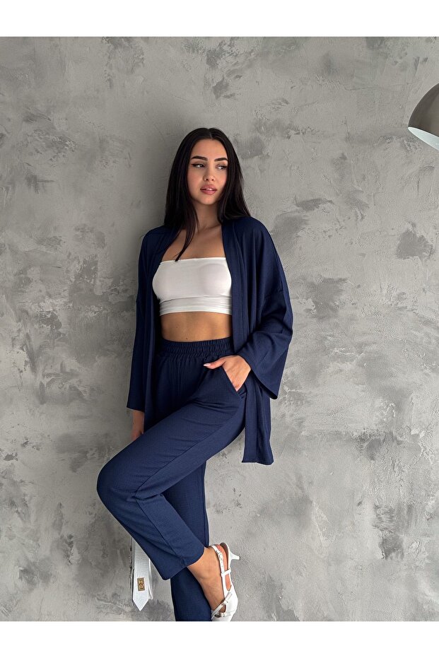 Kimono zavinovací oblek - 3