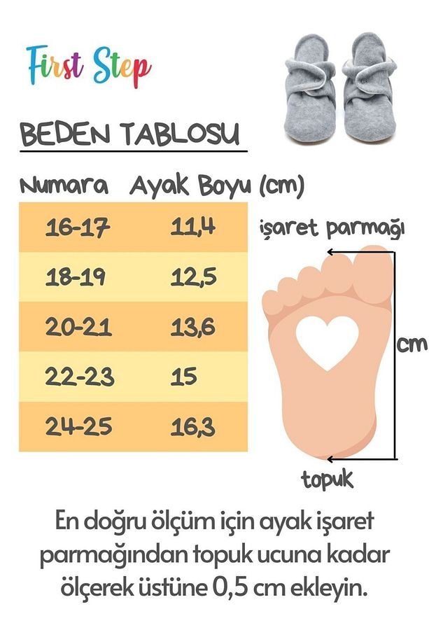 Kutup Ayısı Kaydırmaz Tabanlı Pamuk Astarlı Çıtçıtlı Panduf - 6