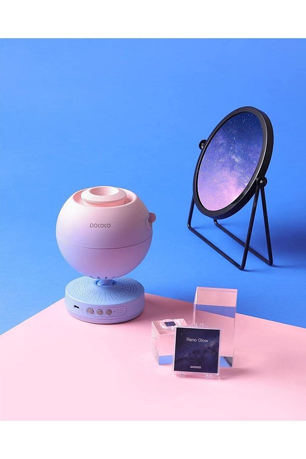 Pococo Ev Planetaryumu Yıldız Projektörü: Yatak Odası Için Ultra Net Galaksi Projektör Gece Lambası - 3