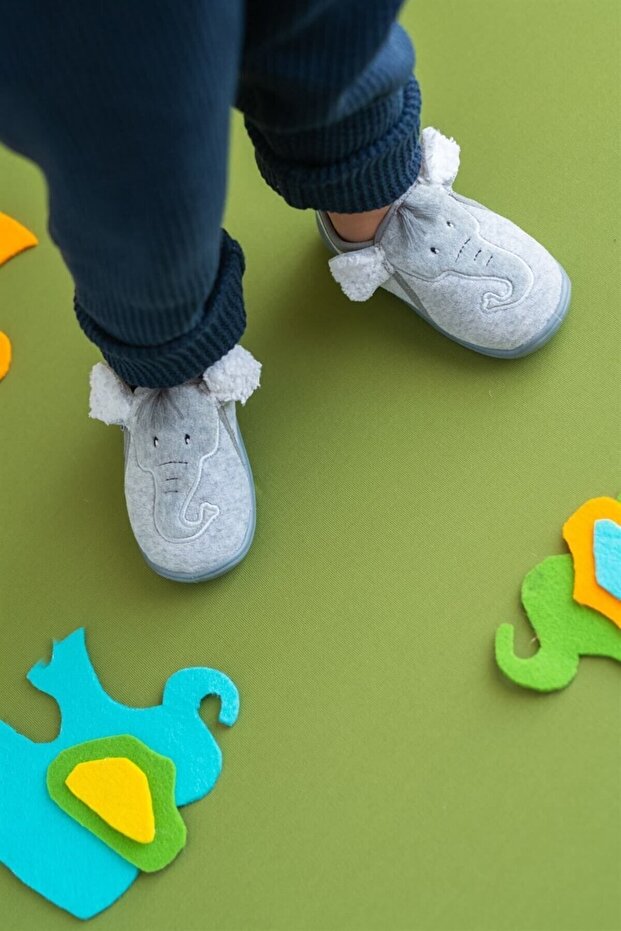 Fil Fermuarlı Panduf - 1