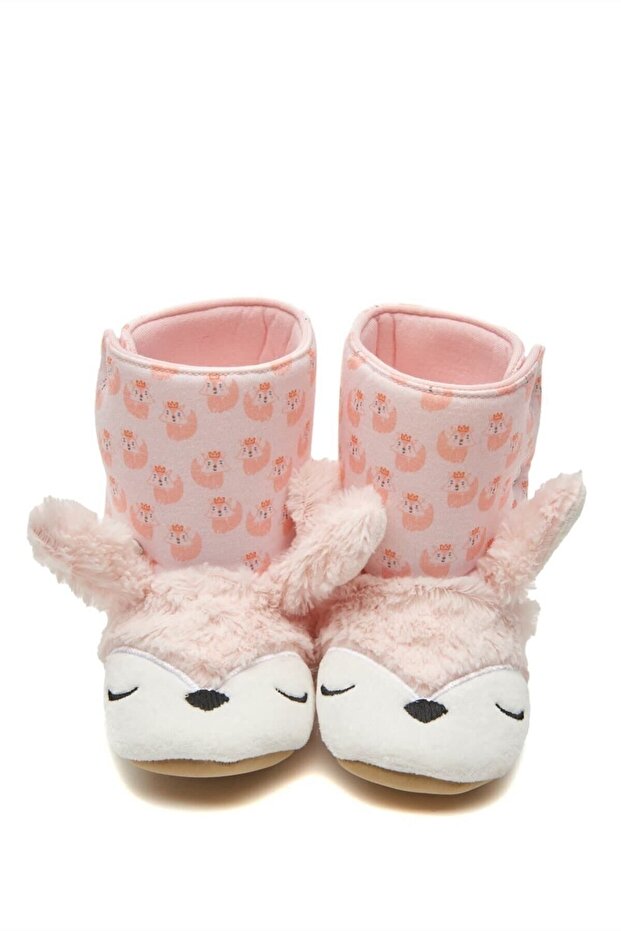 3 Boyutlu Pembe Tilki Ev Botu-f-865 - 1